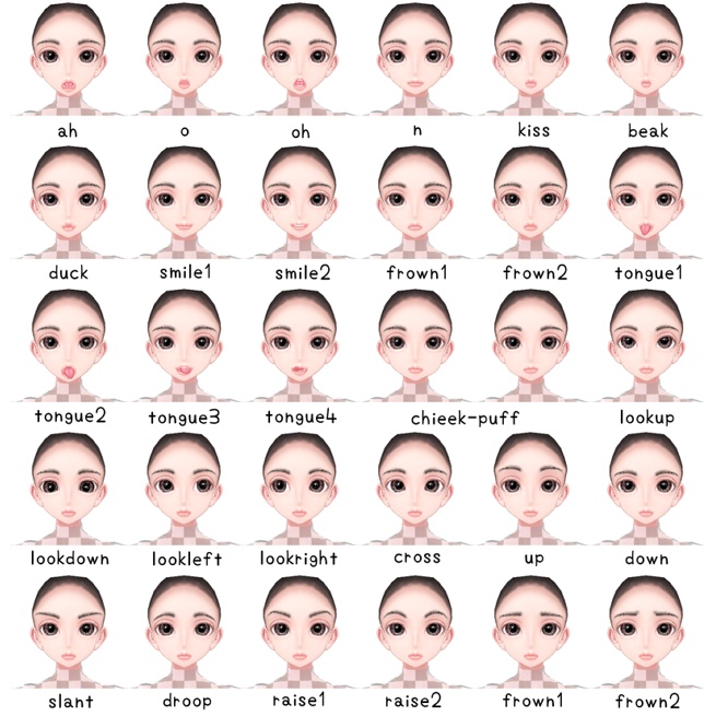 ※2024/07/20プレゼント追加※ 【VRChat用オリジナルアバター】嬢Doll ver1.2