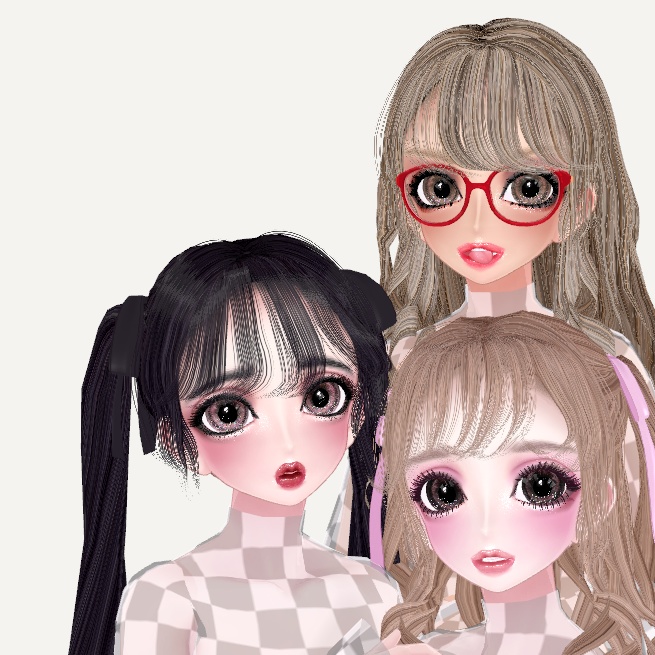 ※2024/07/20プレゼント追加※ 【VRChat用オリジナルアバター】嬢Doll ver1.2