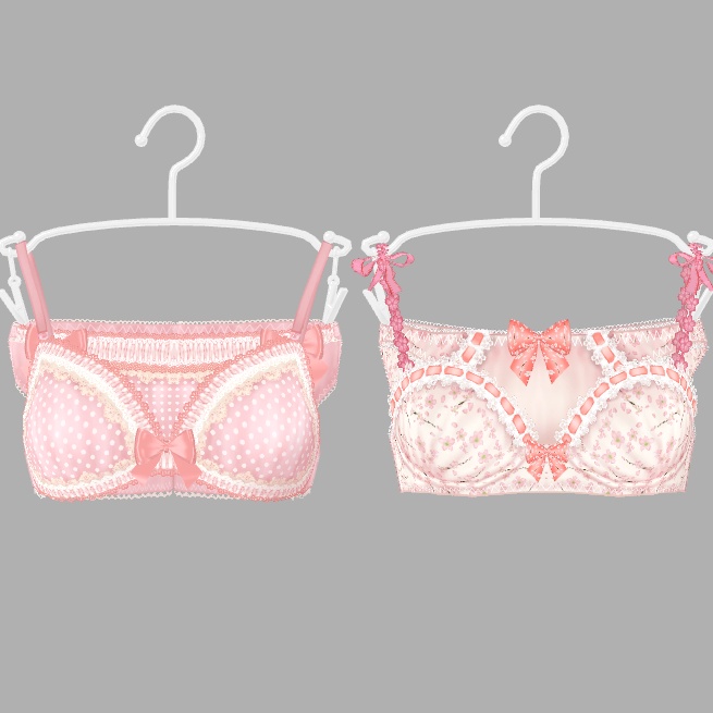 72caランジェリーマネキン・ハンガーセット(Prefab版) ver1.0