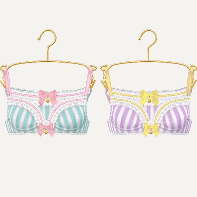 72caランジェリーマネキン・ハンガーセット(Prefab版) ver1.0