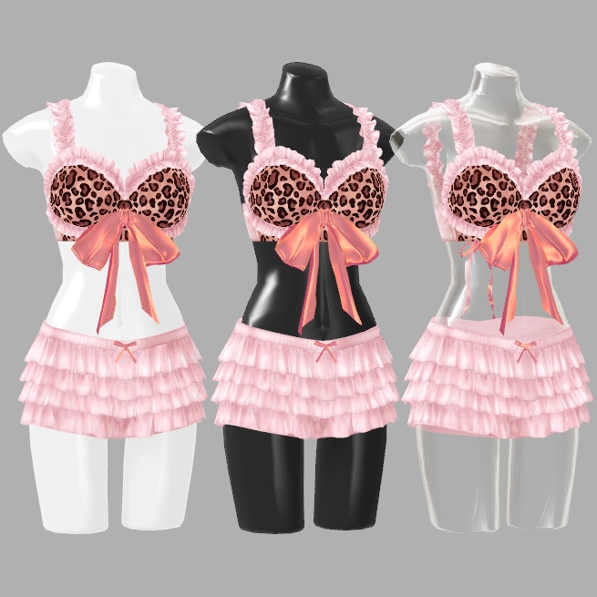 72caランジェリーマネキン・ハンガーセット(Prefab版) ver1.0