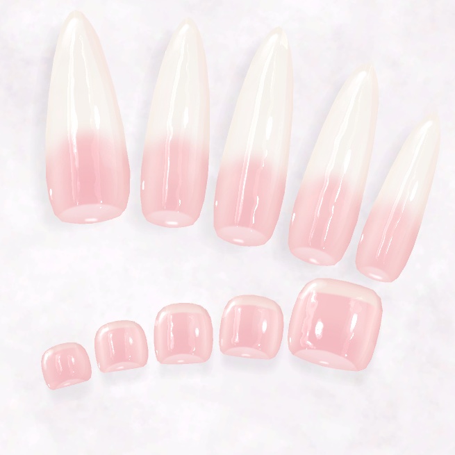 【販売OK!】シェアできる汎用ジェルネイルチップ『MDollnail』【VRChat】