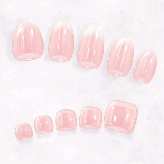 【販売OK!】シェアできる汎用ジェルネイルチップ『MDollnail』【VRChat】