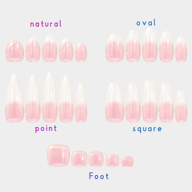 【販売OK!】シェアできる汎用ジェルネイルチップ『MDollnail』【VRChat】