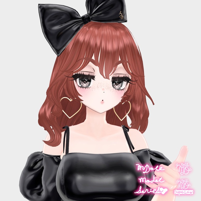 【VRChatオリジナルアバター】おすましショコラナ ver2_2