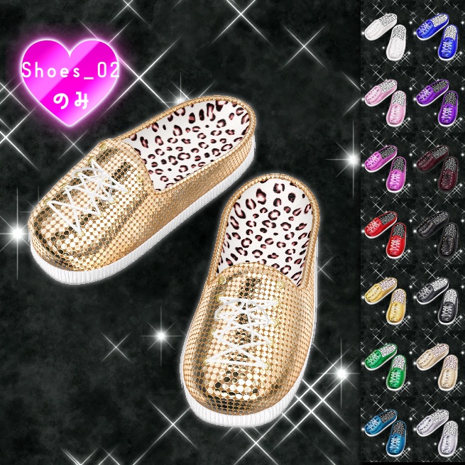 【NC's Cloth様 NC01シリーズ対応】ギラギラスパンコール【差し替えマテリアル】