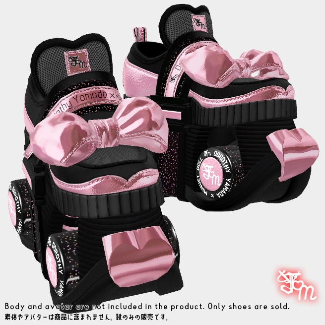 【ドロシー山田×Minuet_Doll】MDヒストリーローラーシューズ有料版【コラボレーション】ver1_0