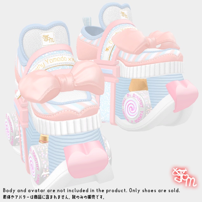 【ドロシー山田×Minuet_Doll】MDヒストリーローラーシューズ有料版【コラボレーション】ver1_0