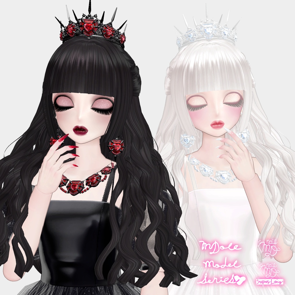 【VRChatオリジナルアバター】嬢Doll Sleeping ver1_1