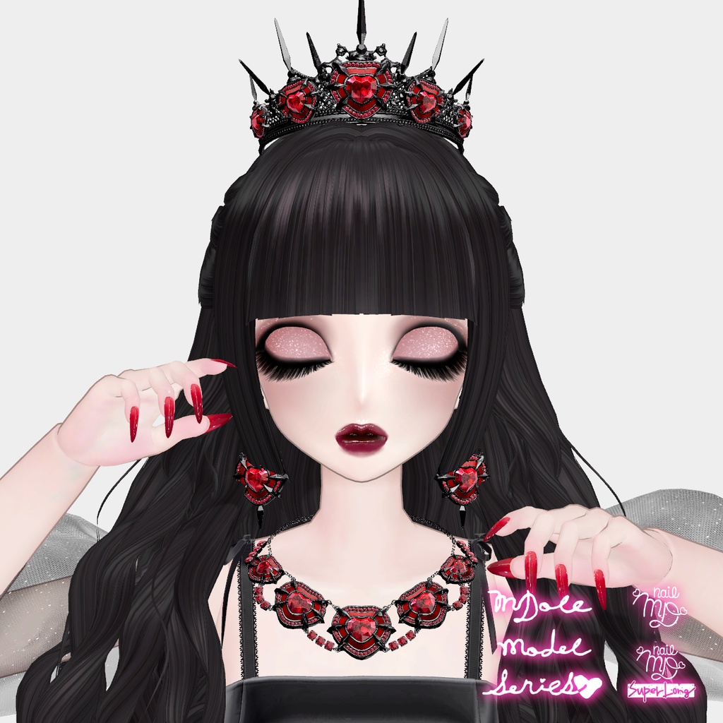 【VRChatオリジナルアバター】嬢Doll Sleeping ver1_1