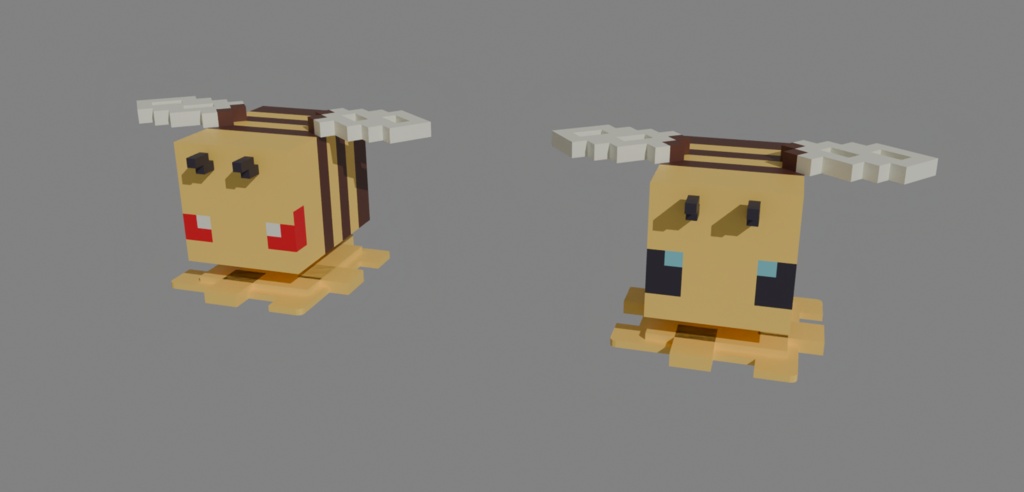 Minecraft bee figure