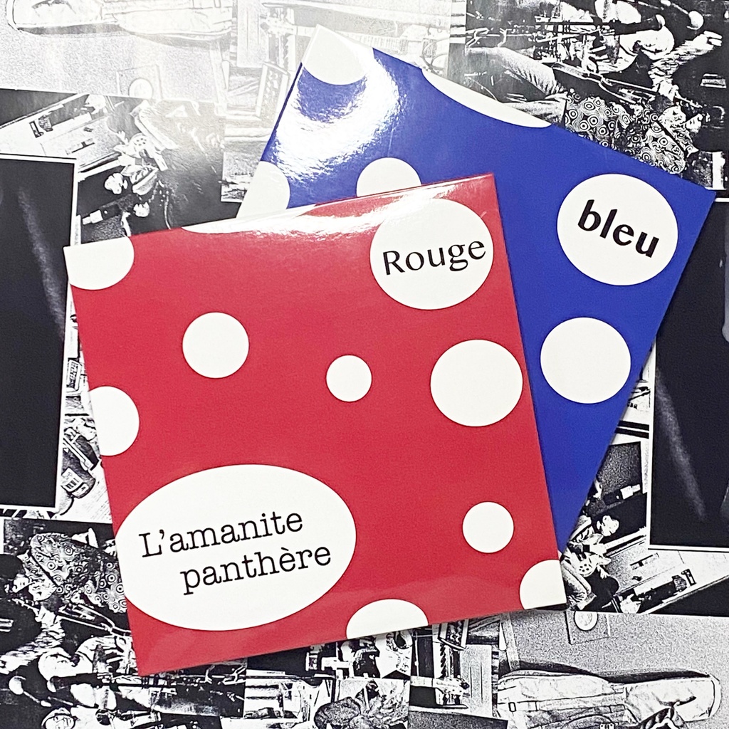 【特典ステッカー付き・2枚セット価格】Rouge & Bleu / L'amanite panthére