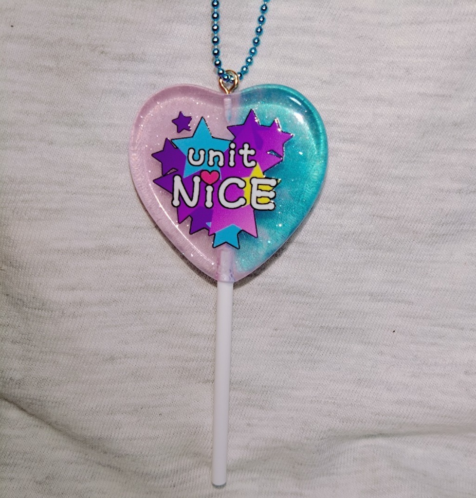 キャンディ型キーホルダー ユニット「ナイス」イメージ