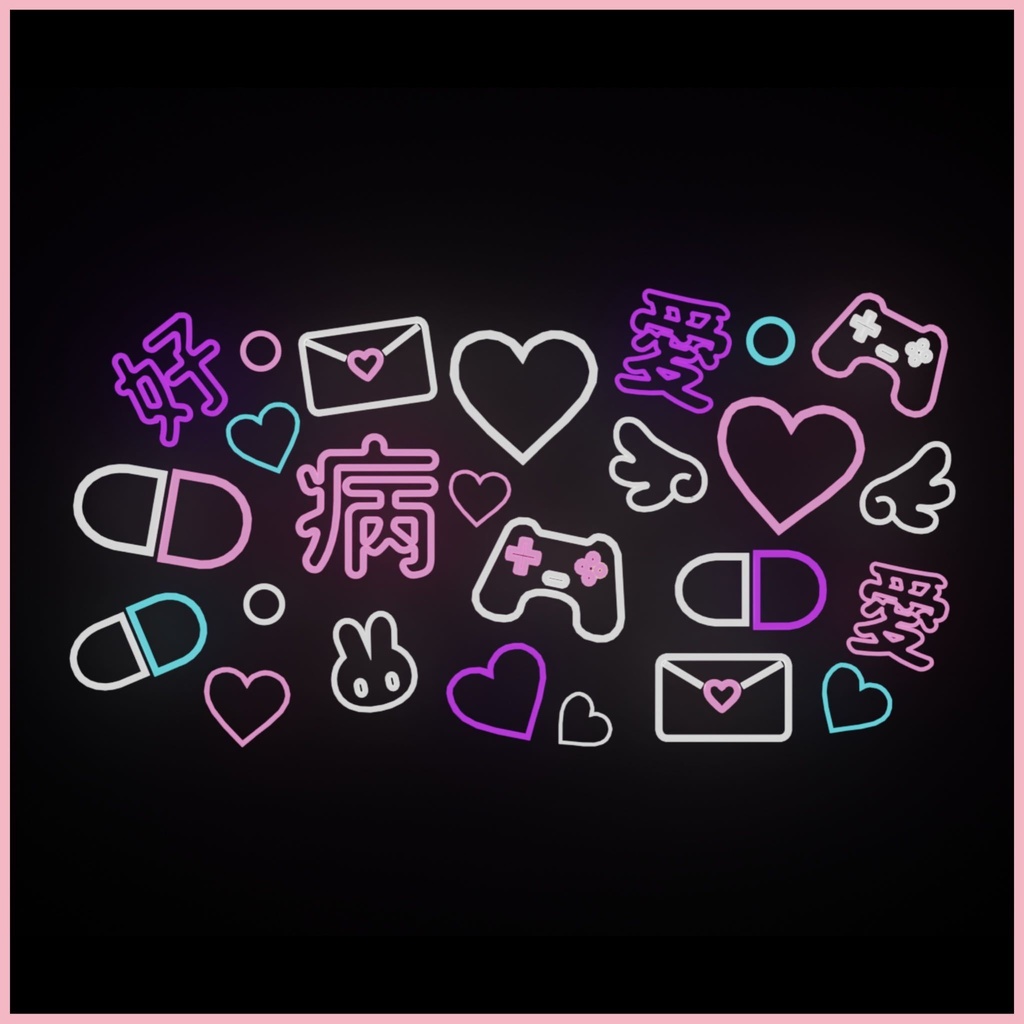 やみかわネオンチャイナ看板(79点)