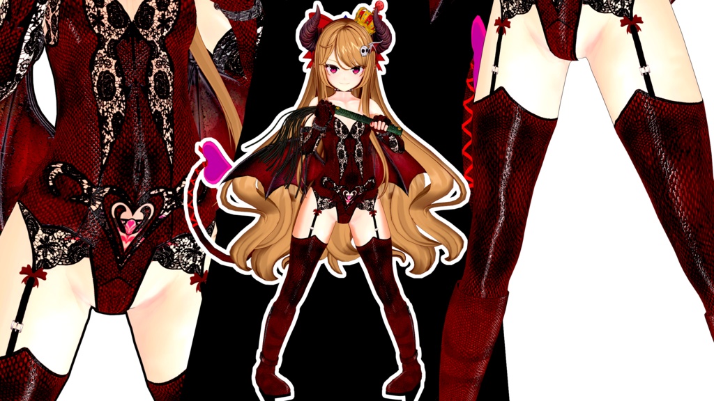 Koikatsu. Queen of the Succubi-Chan.