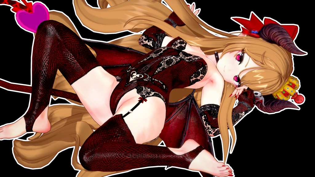 Koikatsu. Queen of the Succubi-Chan.