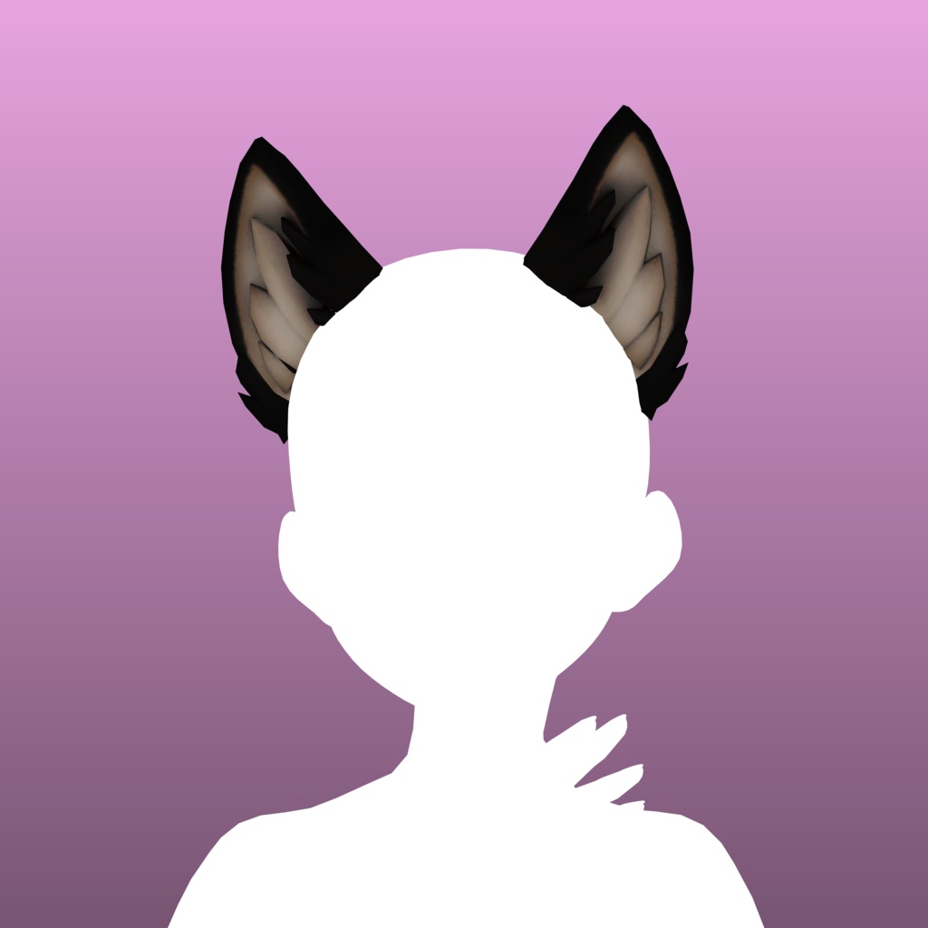 Rigged Kitty Ears (Multiple Colors)