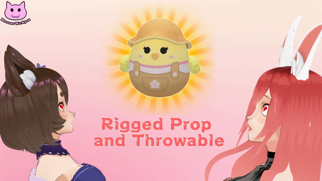 Aimee Easter Chicken [Rigged Jiggle Vnyan Bundle!]