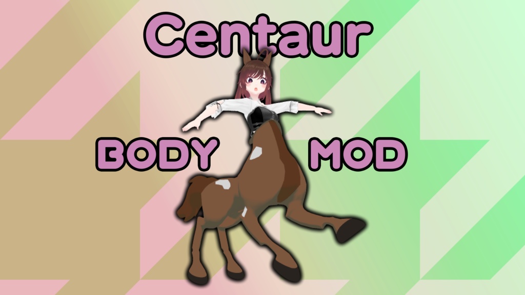 [Rigged] Centaur Body Attachment