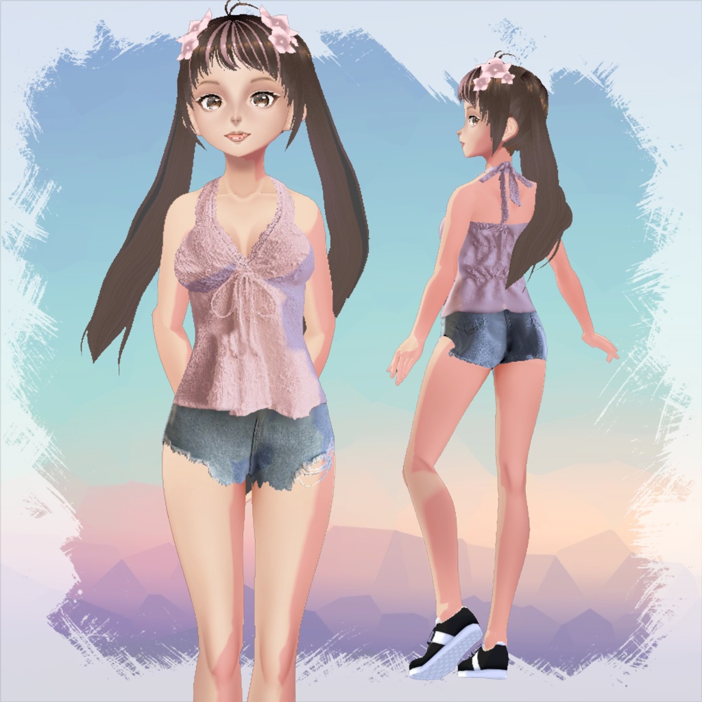 Casual Summer Outfit Vroid