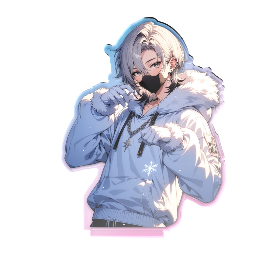 虚像 雪 アクスタ