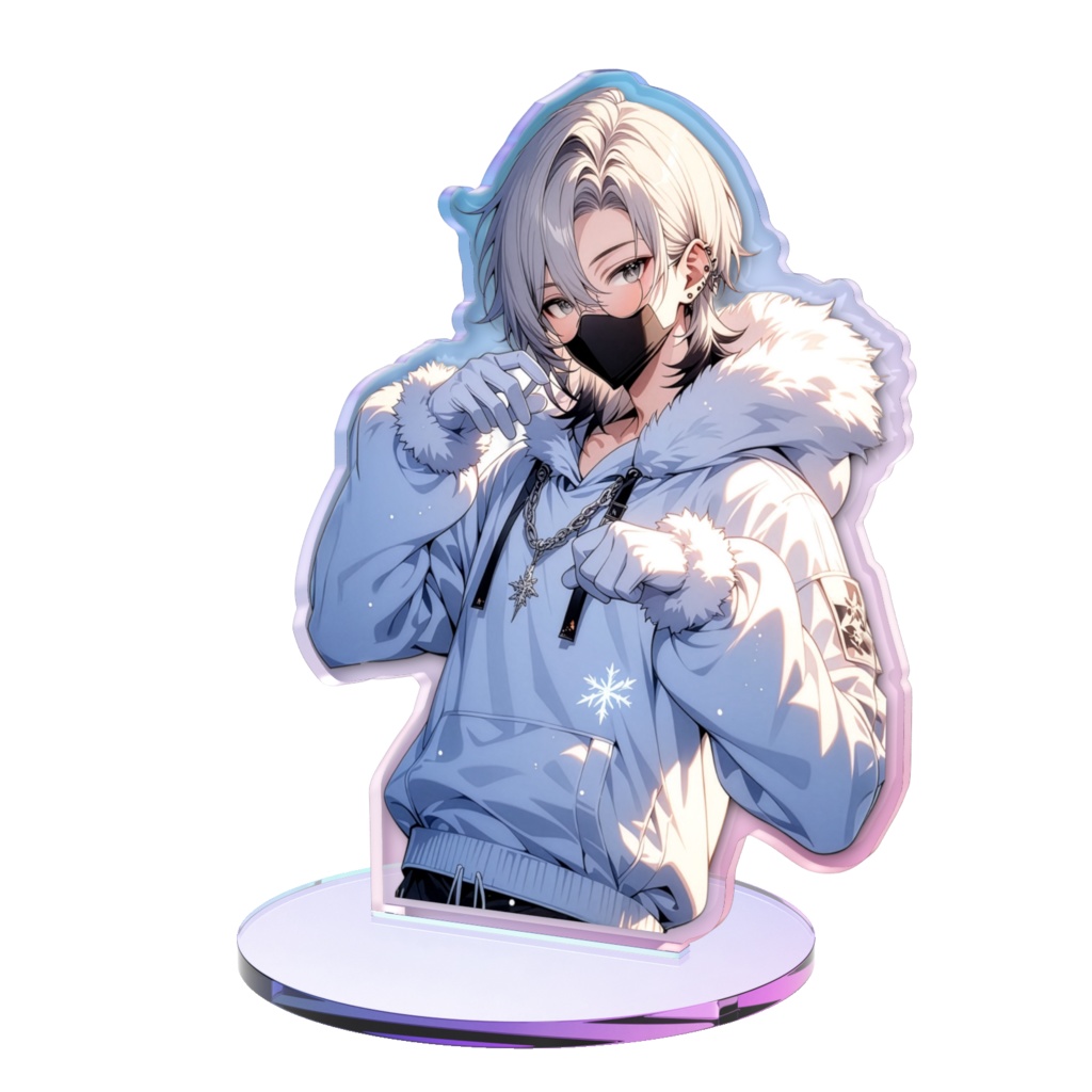 虚像　雪　アクスタ