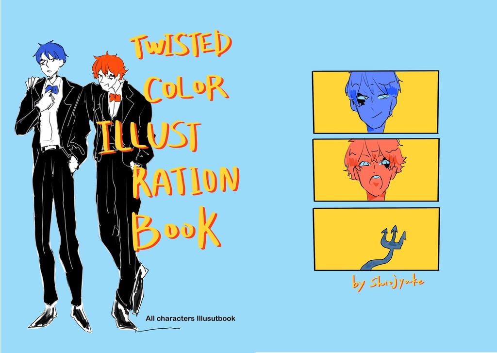 TWSTED COLOR ILUSTRATION BOOK