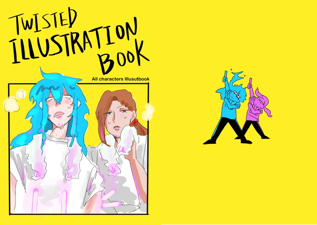 TWISTED ILLUSTRATION BOOK