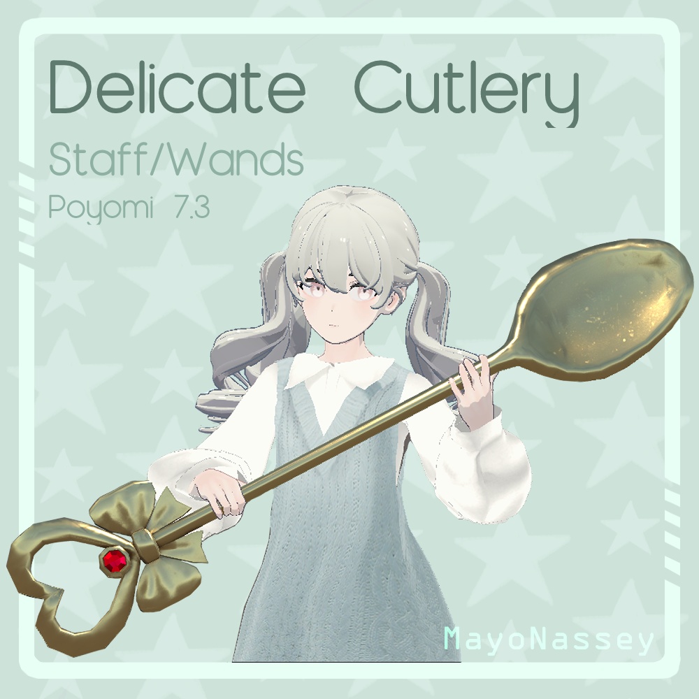Delicate Cutlery (VRChat) / デリケートなカトラリー