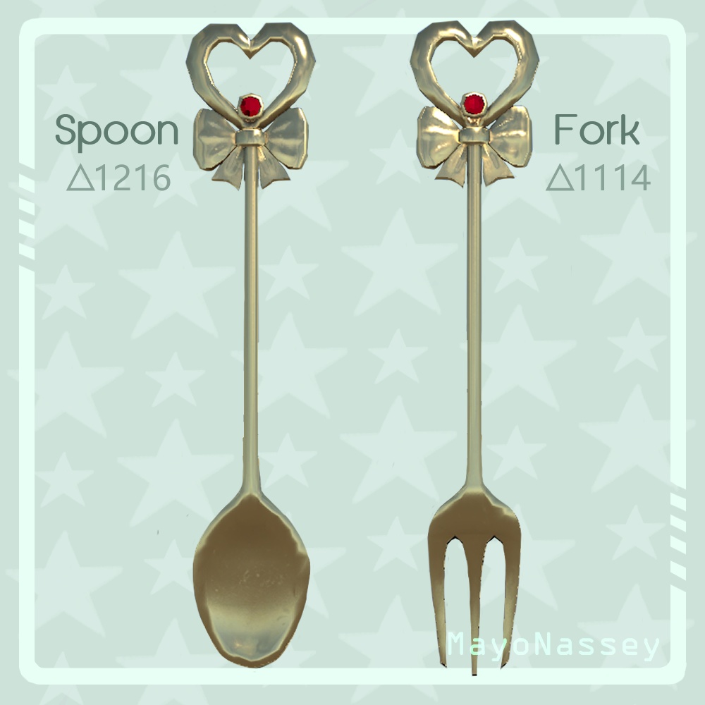 Delicate Cutlery (VRChat) / デリケートなカトラリー