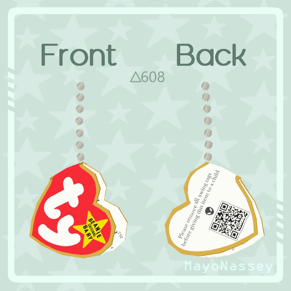 Beanie Baby Tag (VRCHAT/SDK3) / ビーニー・ベビー・タグ