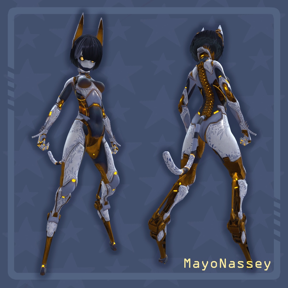 KINMEKKI - NEKO (CYANT-01 Material Pack)