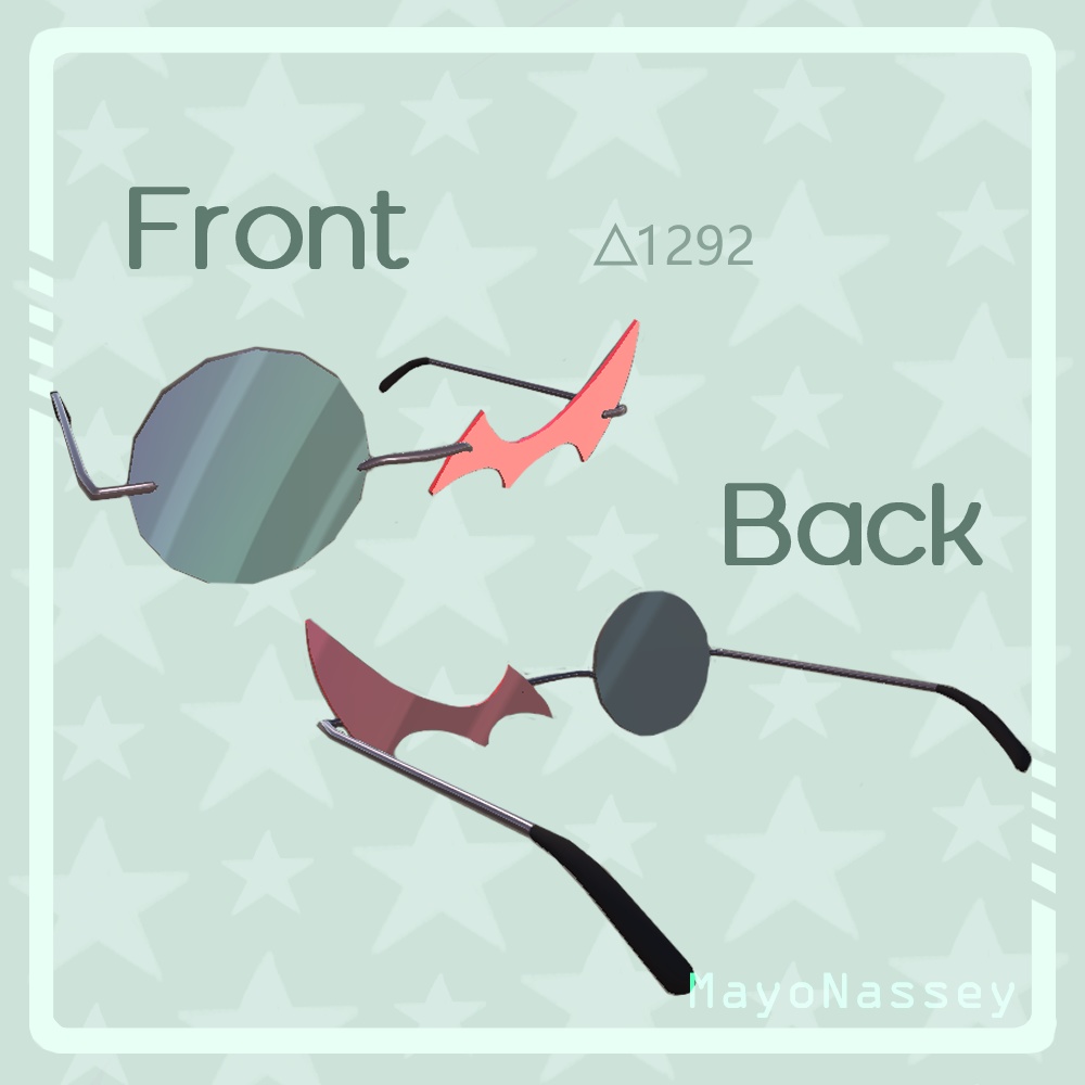 Monokuma Shades (Danganrompa) (VRC/SDK3) | モノクマシェイズ(ダンガンロンパ) (VRC/SDK3)