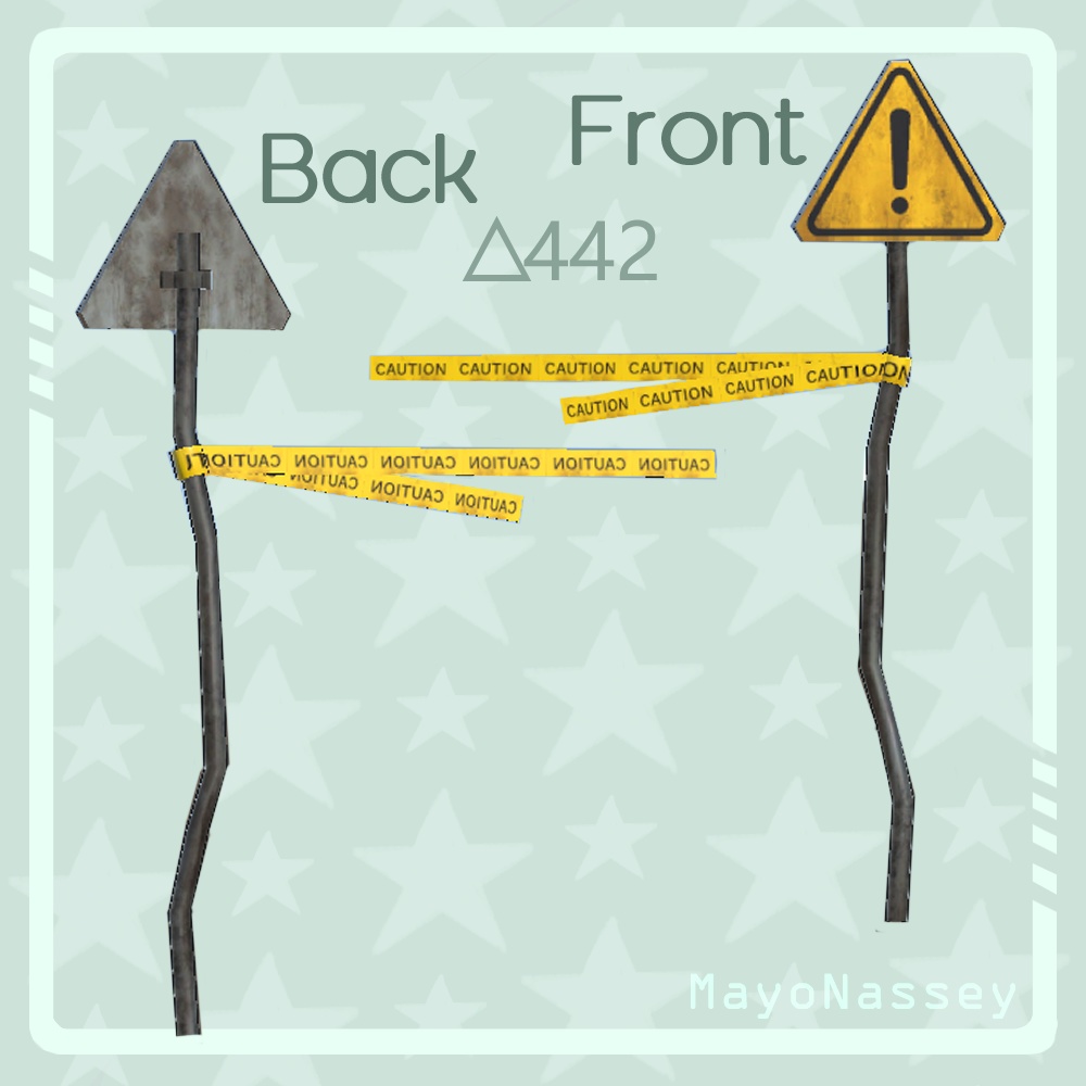 Apocalypse Sign Staff (VRCSDK3) (VRChat) / アポカリプスサインスタッフ(VRCSDK3)(VRChat)