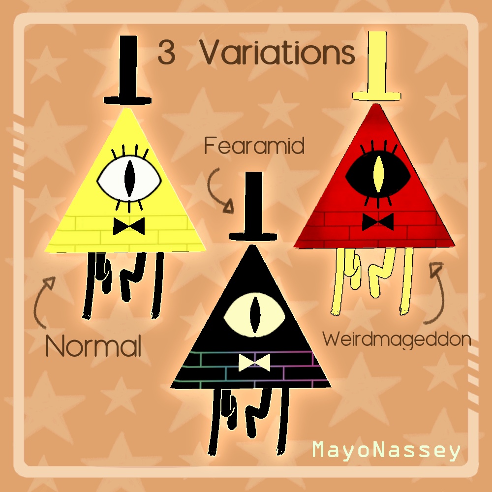 Bill Cipher Follower (Gravity Falls) | ビル・サイファー・フォロワー(グラビティフォールズ)