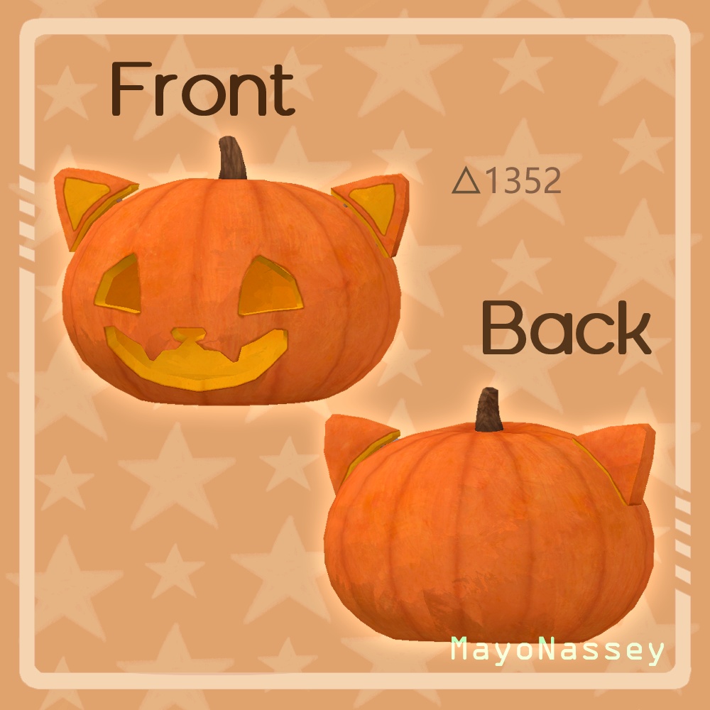 Jack-O-Kitty Hat (VRChat)