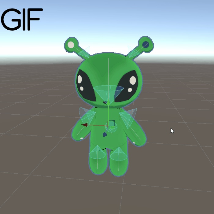 Alien Plushie (VRCSDK3) | エイリアンぬいぐるみ (VRCSDK3)