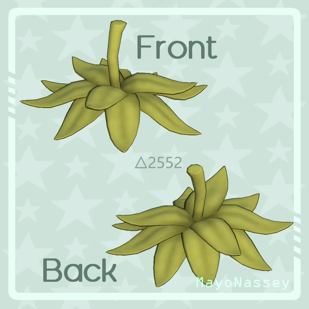 Leafy Stem Hat (VRCSDK3) |