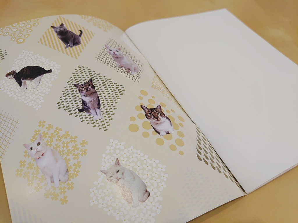 ももじろう&てんてん A5サイズフリーノート(無地64ページ)