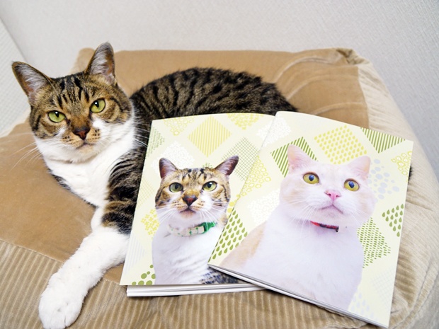 ももじろう&てんてん A5サイズフリーノート(無地64ページ)