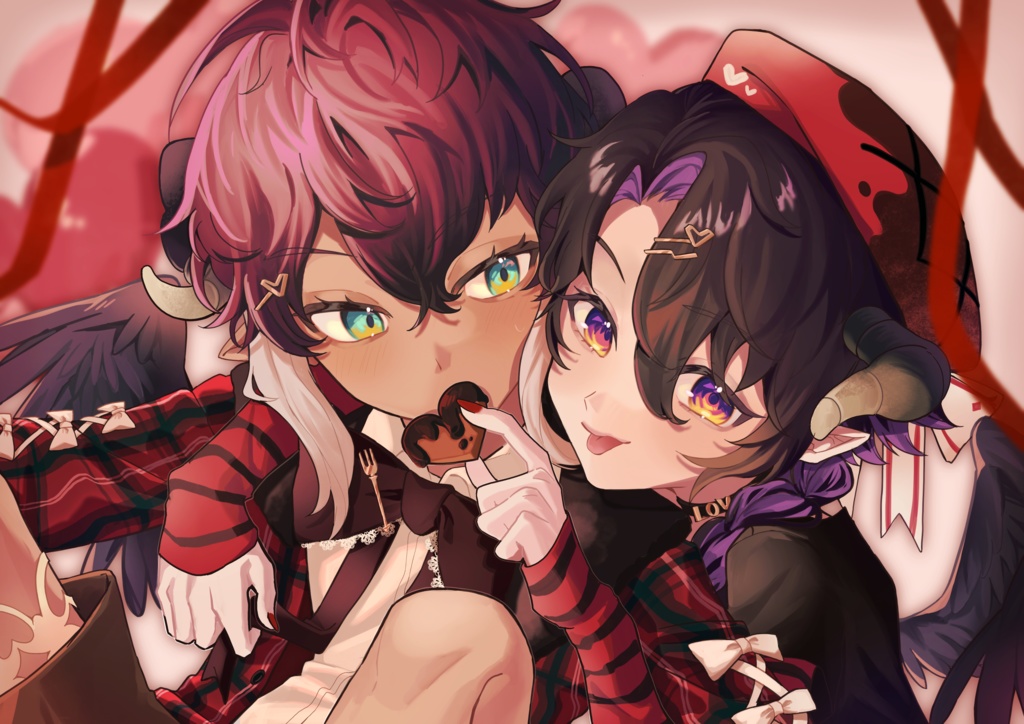 バレンタイン悪魔くんたちのクリアファイル~2024~