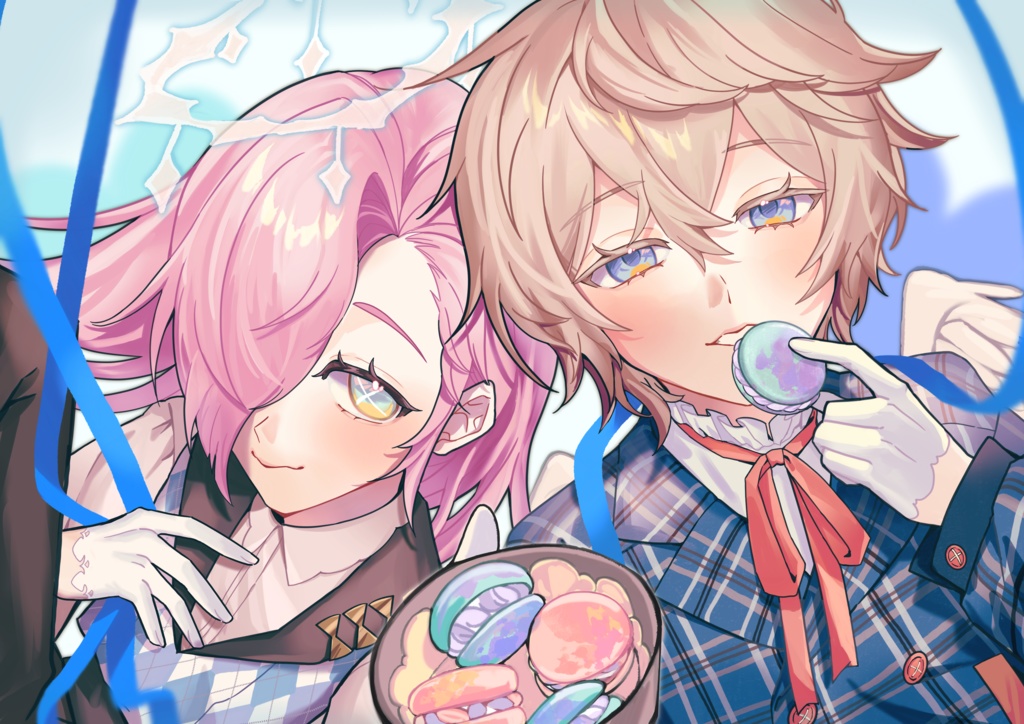 ホワイトデー天使くんたちのクリアファイル~2024~