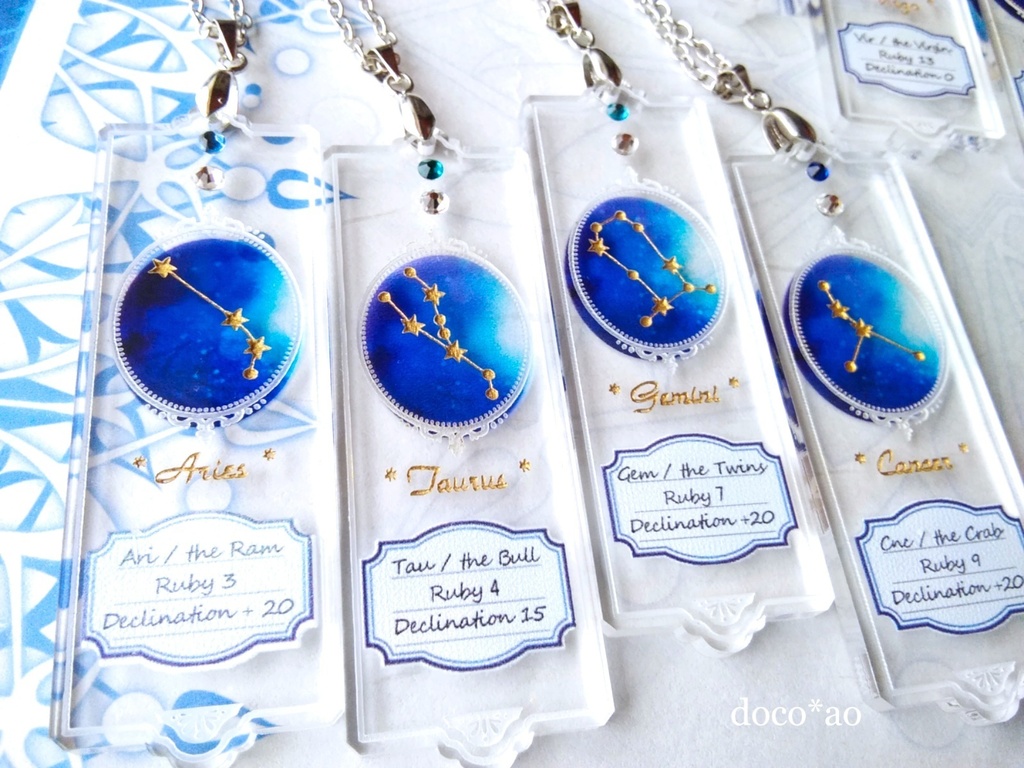 星座標本 -12星座の天体プレパラート-