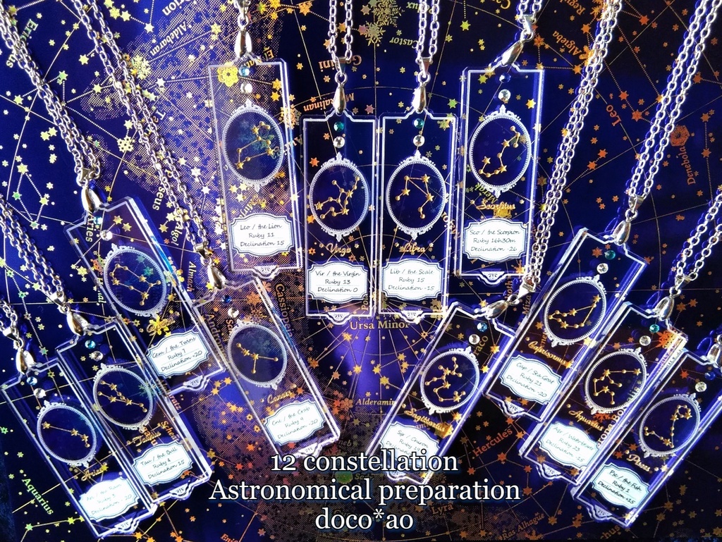 星座標本 -12星座の天体プレパラート-