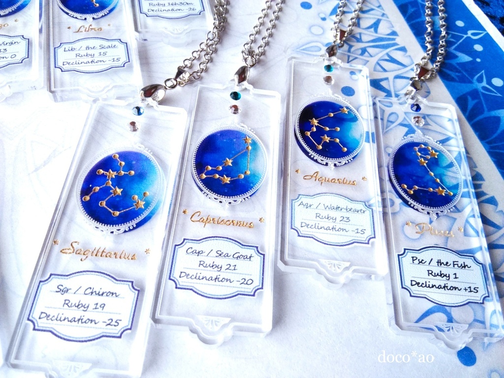 星座標本 -12星座の天体プレパラート-