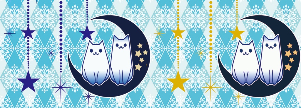 ぽて猫-MOON-マスキングテープ