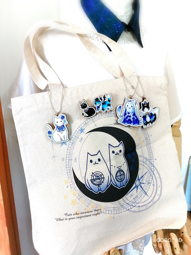 【IMAGINARY-世界の神話の猫-】ミニブローチ