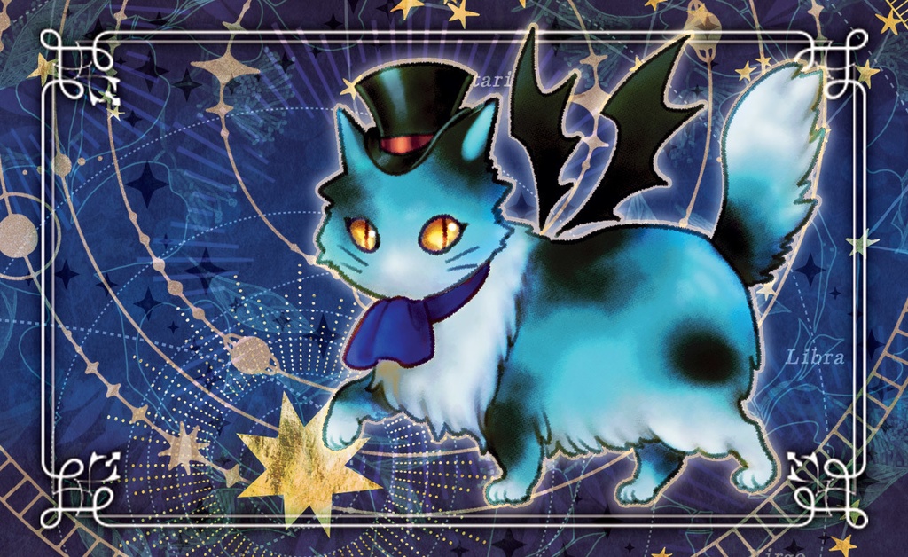 【IMAGINARY-世界の神話の猫-】ミニブローチ