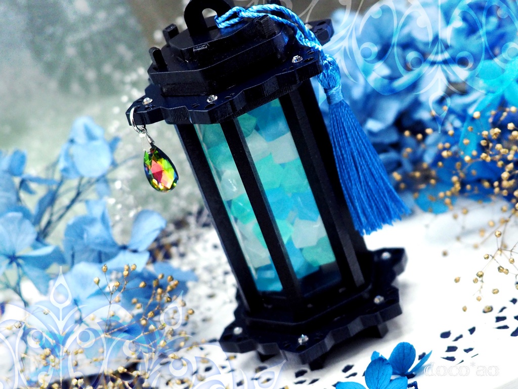 夜光ランタン【-夜、彼方とともに-】(受注制作)