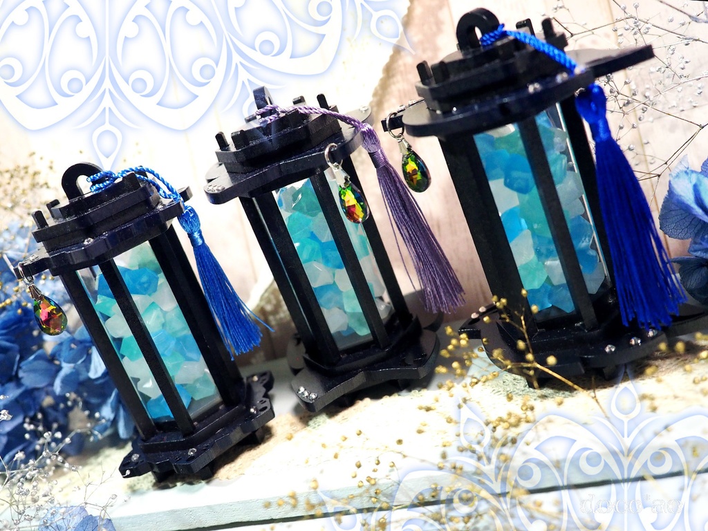 夜光ランタン【-夜、彼方とともに-】(受注制作)